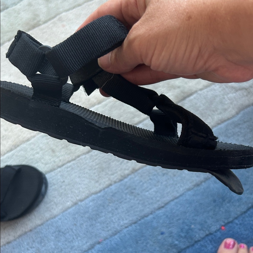Teva Kids Black Sandals - Picture 10 of 11